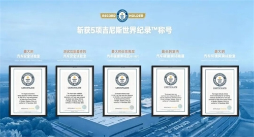 风启新域 安创未来丨斩获5项世界纪录！世界级研发验证试验室即将启用