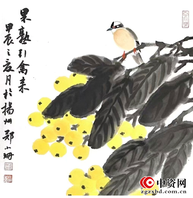 扬州画家郑小珊:花鸟世界里的“小珊风骨”