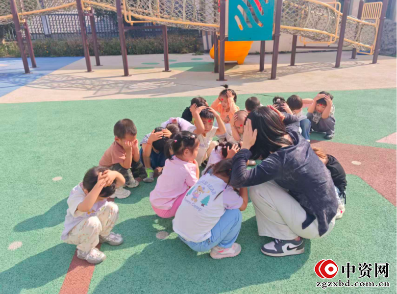 以练为战,护航成长 ——盱眙县五墩第一幼儿园开展“9·18”防空应急疏散演练活动